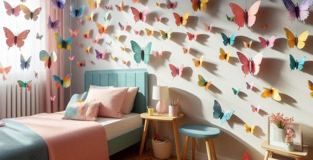 Mariposas para Decorar Paredes en 3D, mariposas para adornar paredes