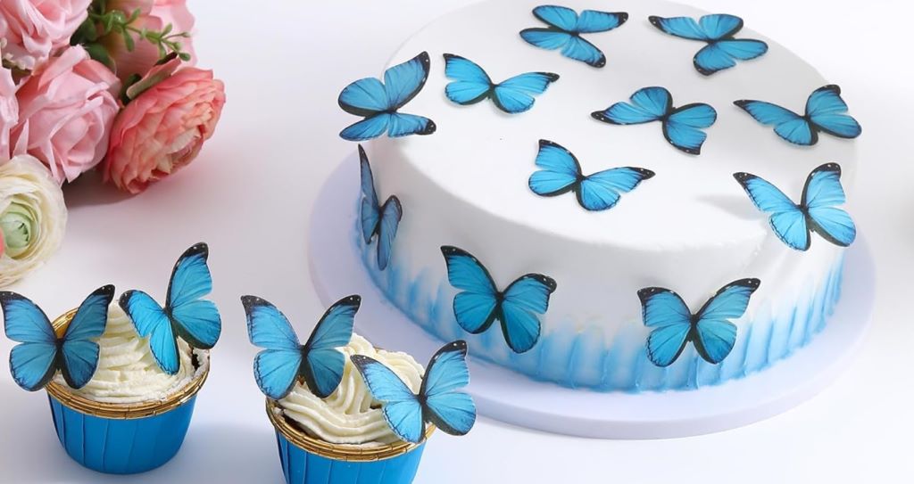 Tortas de Mariposas de un Piso