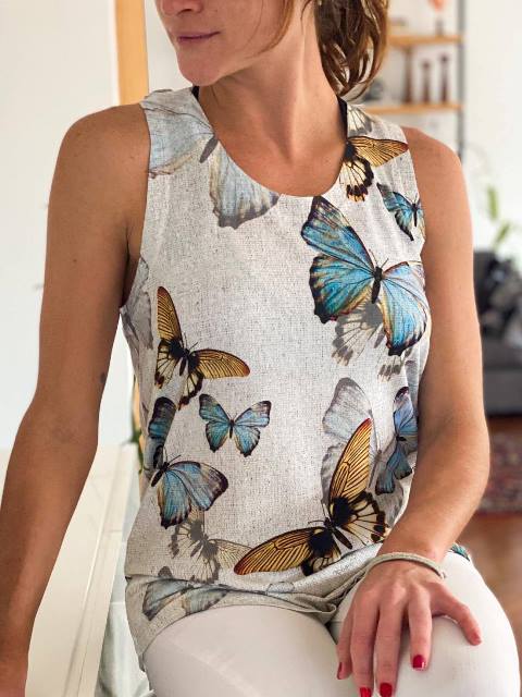 camisetas de mariposas