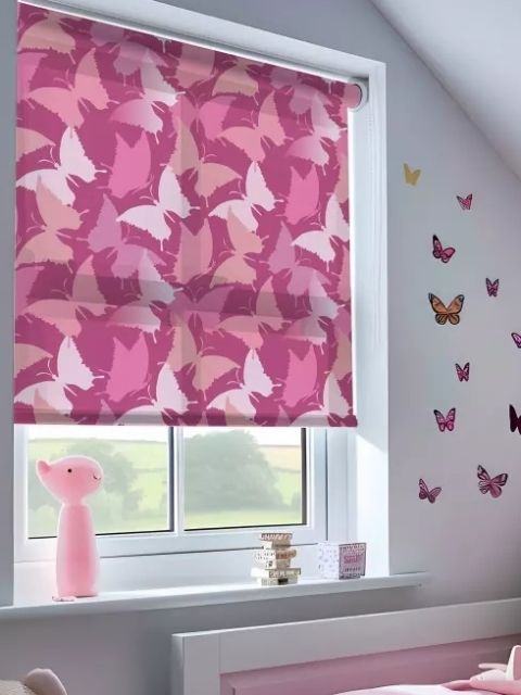 cortinas de mariposas