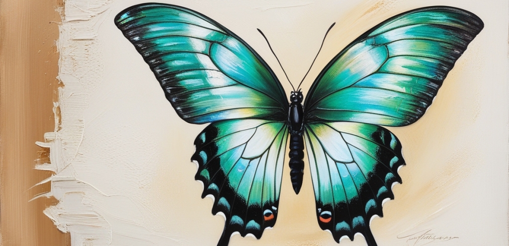 Como Dibujar una Mariposa Realista