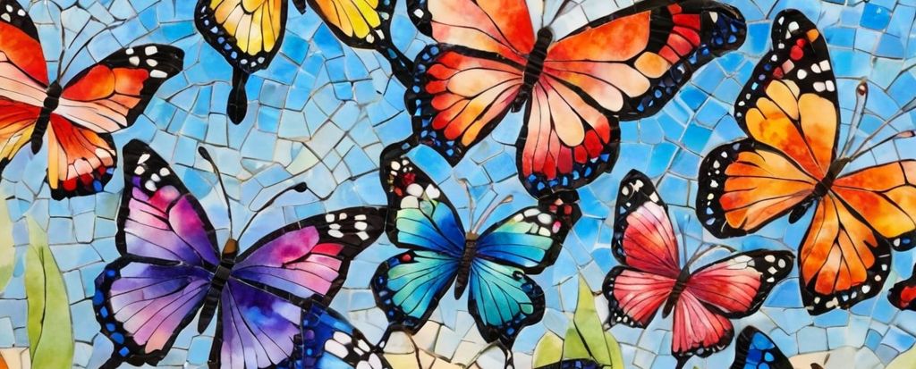 Mariposas de Colores para Imprimir y Recortar