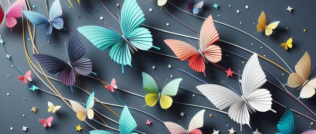 Mariposas de Papel que Vuelan