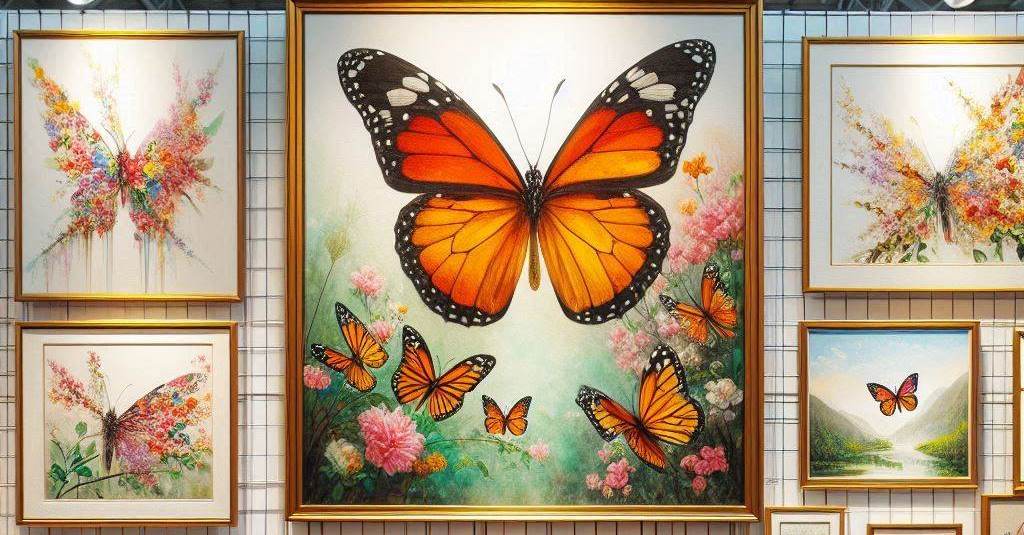 Pinturas de Mariposas