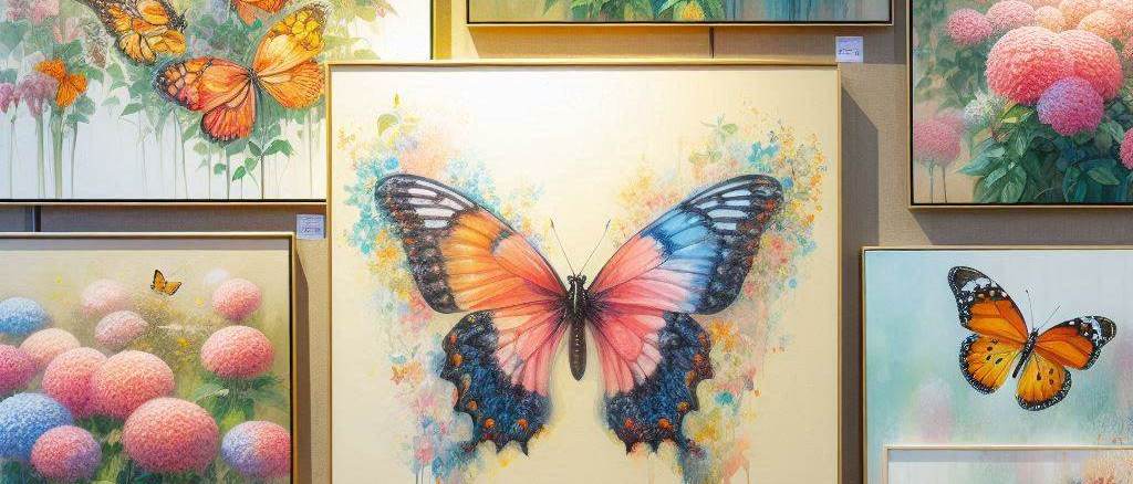 Pinturas de Mariposas