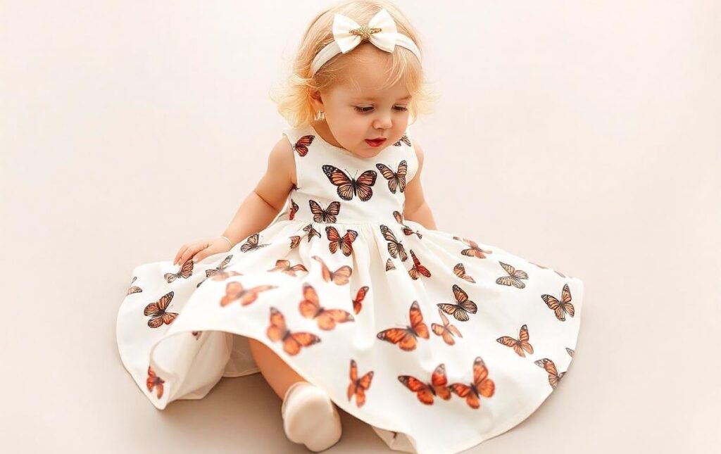 Vestidos de Mariposas para Bebés