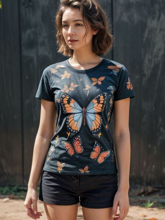 Camisetas de Mariposas