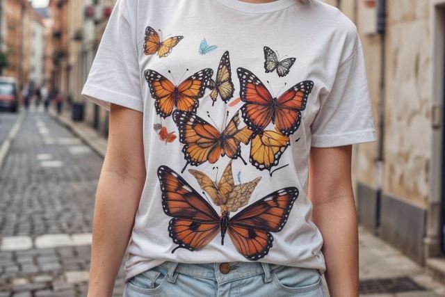 Camisetas de Mariposas