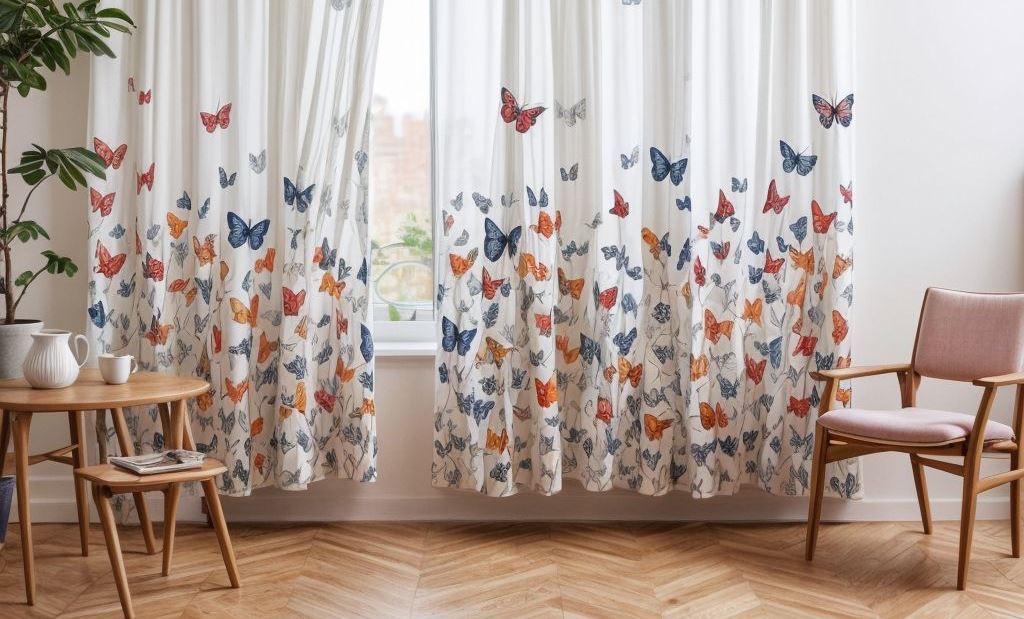 Cortinas de Mariposas