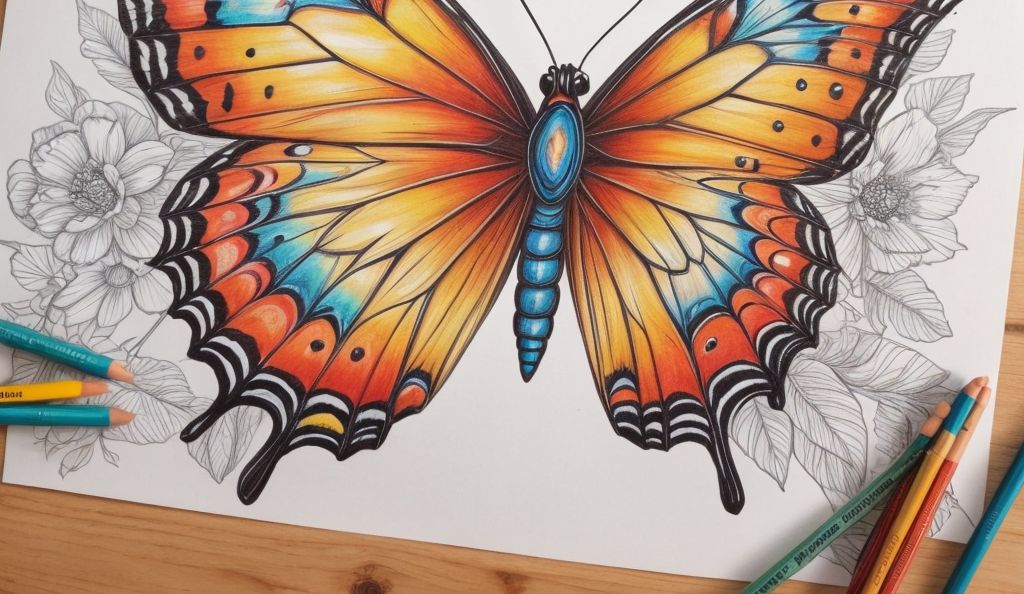 Dibujos de Mariposas para Colorear