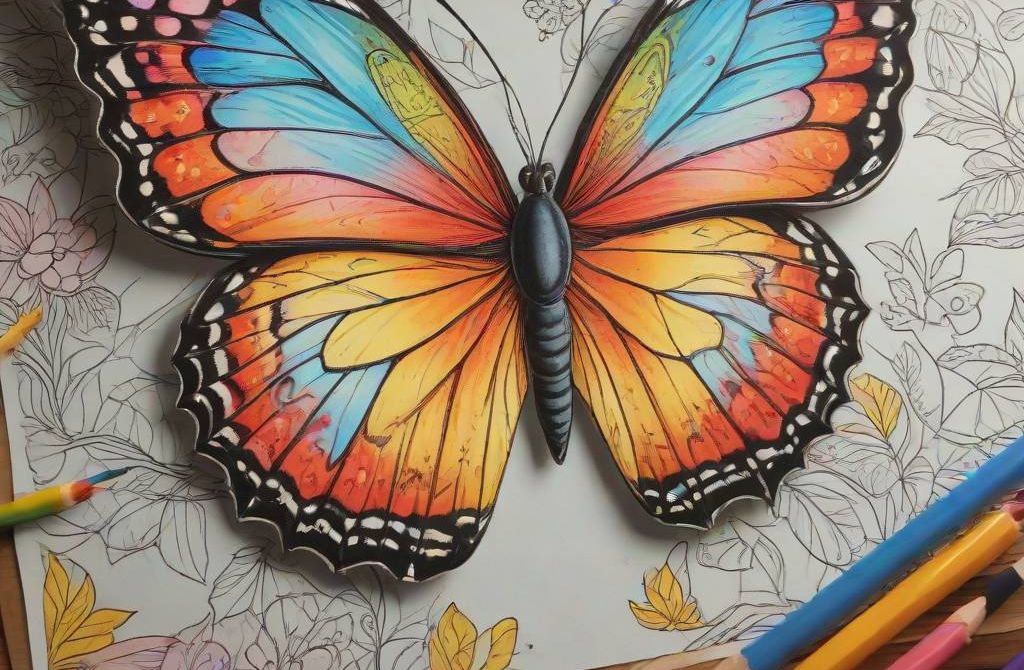 Dibujos de Mariposas para Colorear