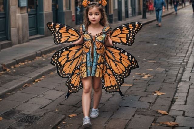 Disfraces para Niñas de Mariposa