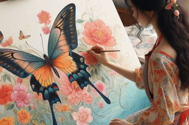 El Arte de Pintar Mariposas