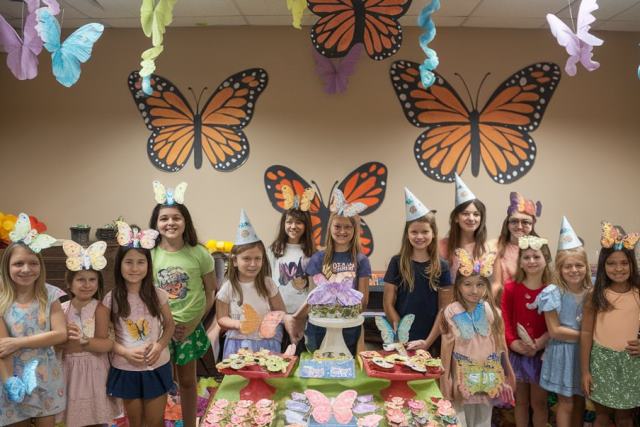 Fiesta Tematica de Mariposas para Niñas