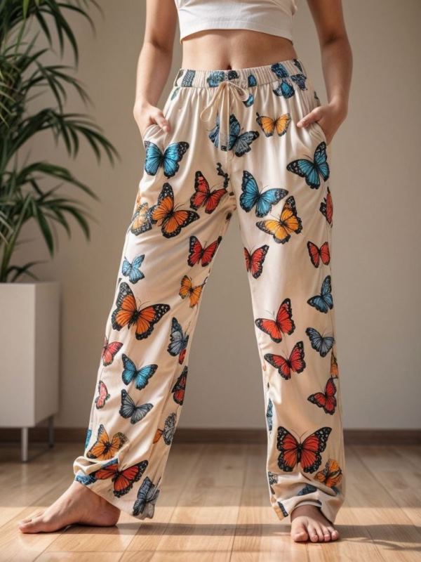 Pantalón con Mariposas