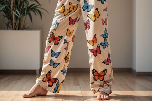 Pantalón con Mariposas