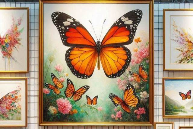 Pinturas de Mariposas