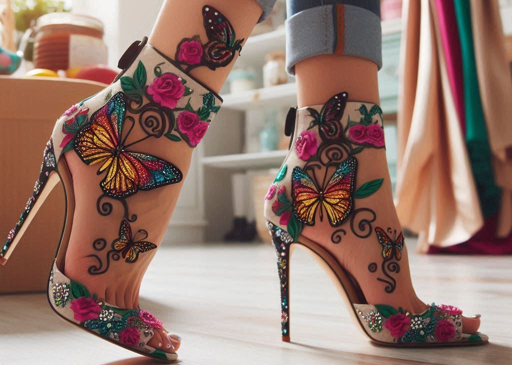 Tacones de Mariposa