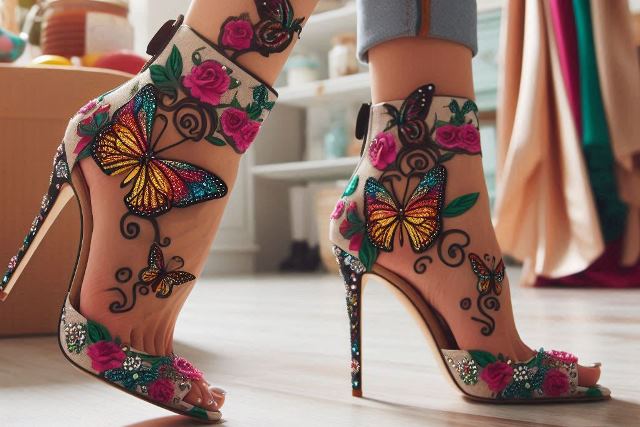 Tacones de Mariposa