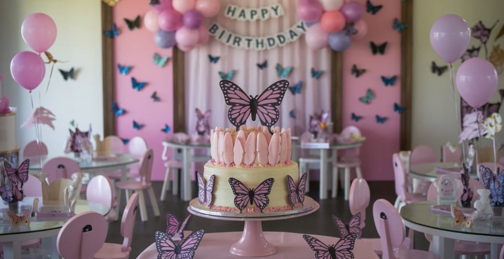 Tortas de Mariposas de un Piso