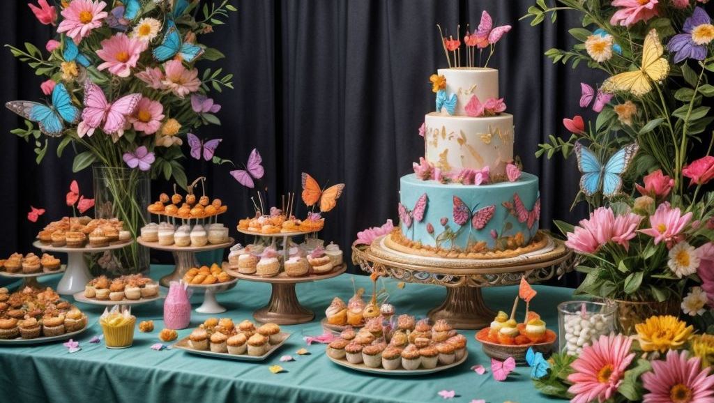 Tortas de Mariposas para Niñas