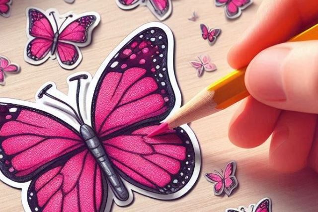 Imagenes de Mariposa para Colorear